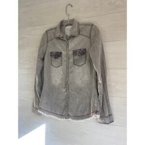 Super Cute Maurice’s Premium Sequin Accented Shirt